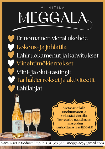 Meggala kokous- ja virkistyspäivät 2025